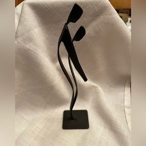 Metal Sculpture - couple “Togetherness” - Artist Winckler - Denmark